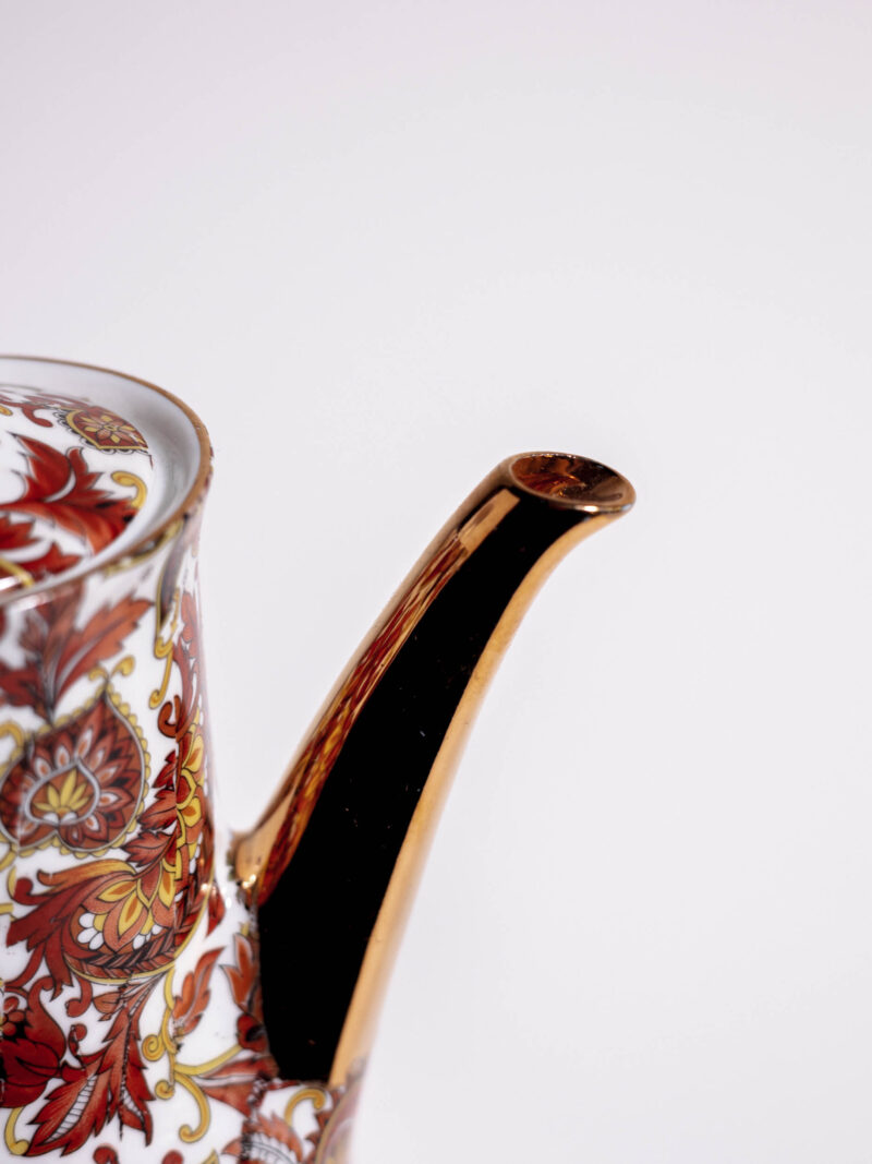 Imbryk kawowy Crown Devon Imari lata 30te