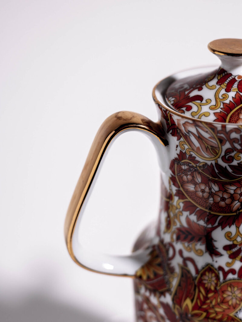 Imbryk kawowy Crown Devon Imari lata 30te