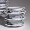 Bulionówki ze spodkami Rosenthal Maria Blau lata 70te