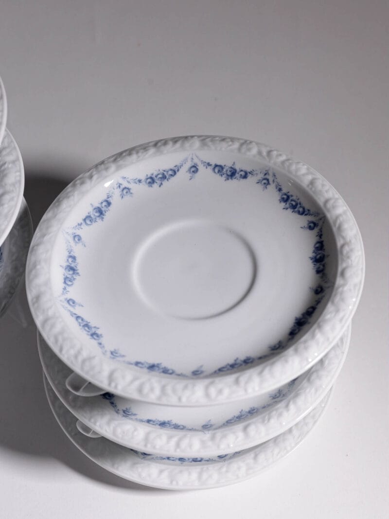 Bulionówki ze spodkami Rosenthal Maria Blau lata 70te