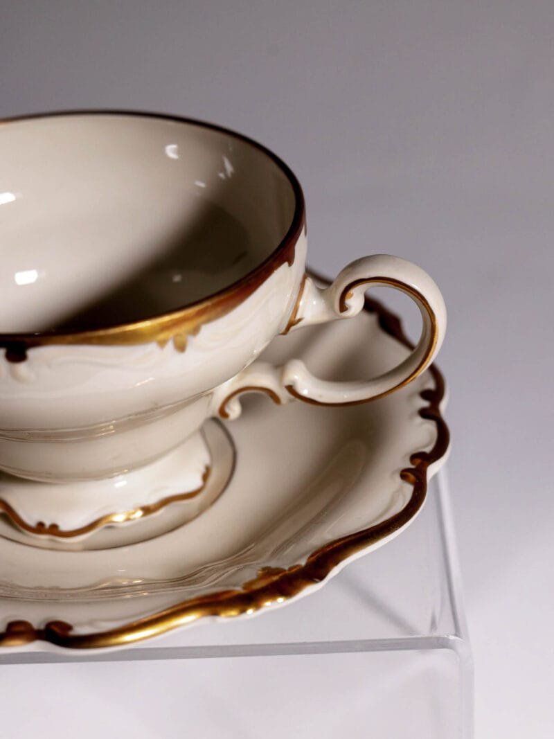 duo-do-espresso-rosenthal-pompadour-ecru-20260608-0029 Duo do espresso Rosenthal Pompadour Ecru Gold lata 40te