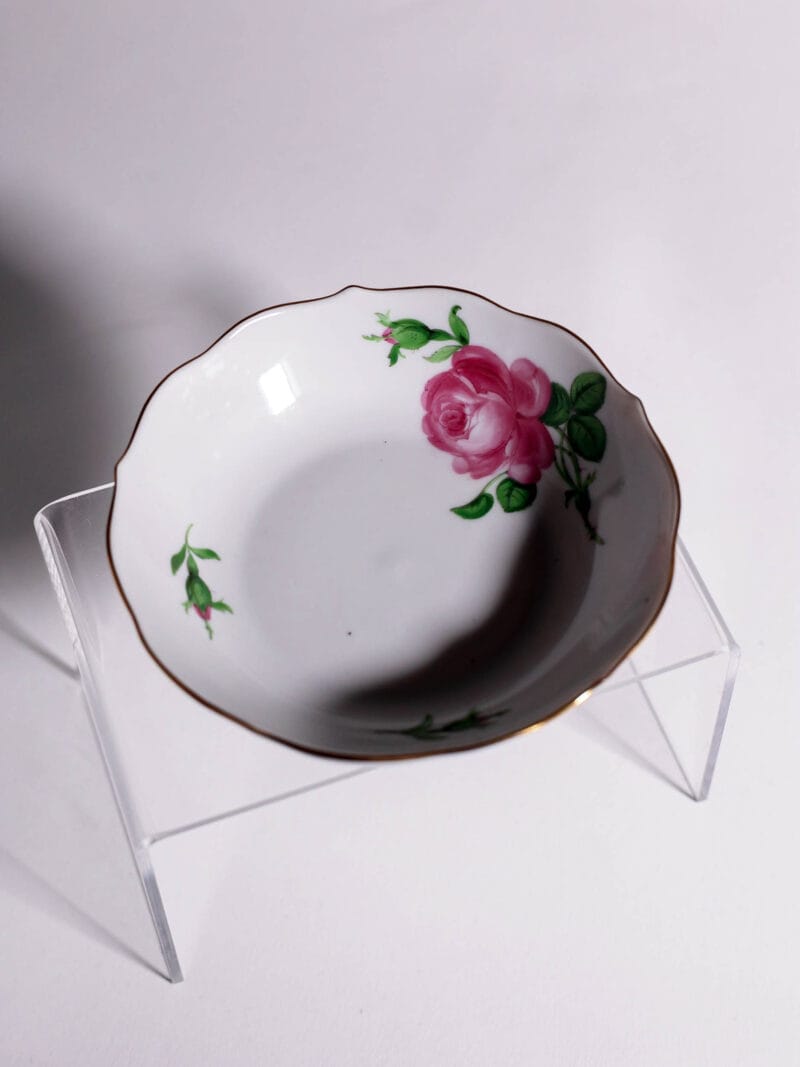 duo-espresso-meissen-roza-20260608-0294 Duo do espresso Meissen Róża lata 30te