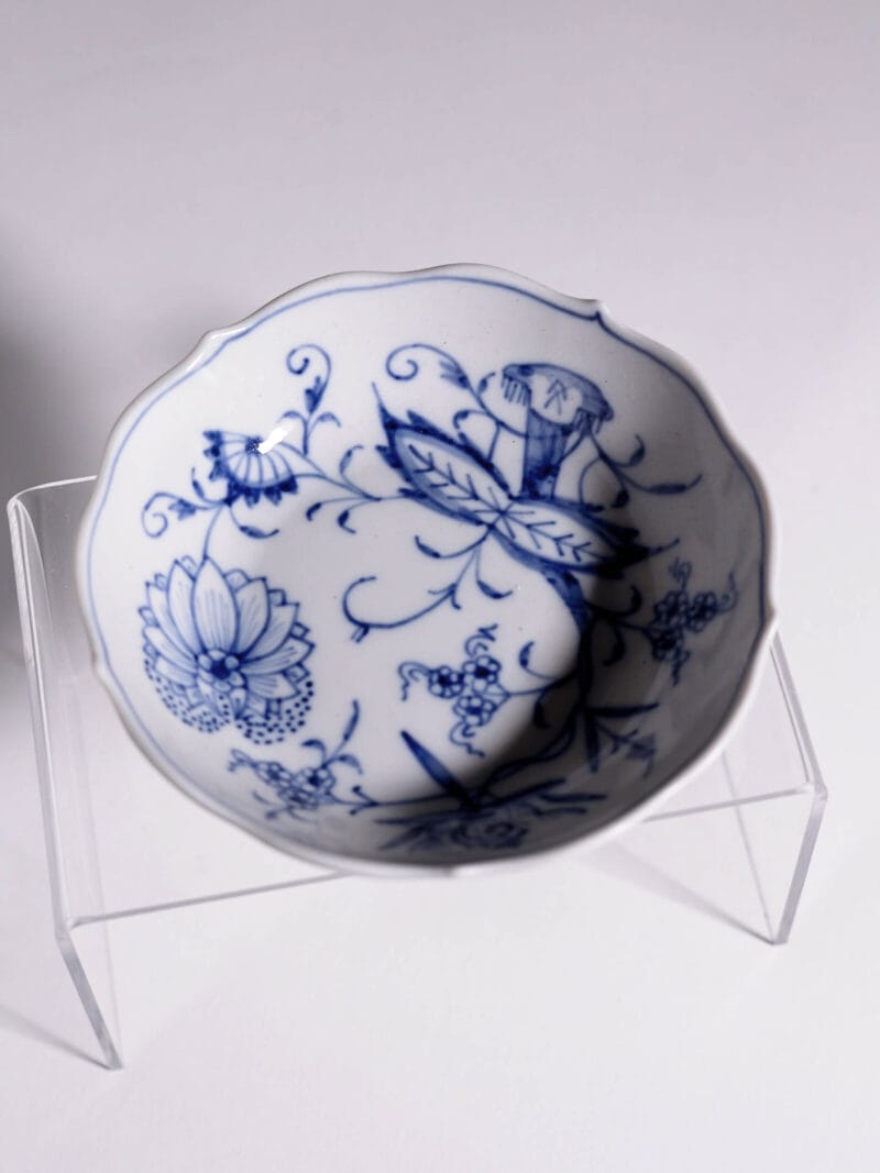 duo-espresso-meissen-zwiebelmuster-20260608-0351 Duo do espresso Meissen Miśnia z wzorem cebulowym lata 30te