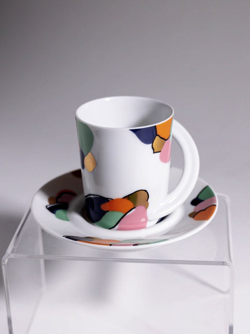Duo do espresso Rosenthal Cupola nr 8 J. Van Loon
