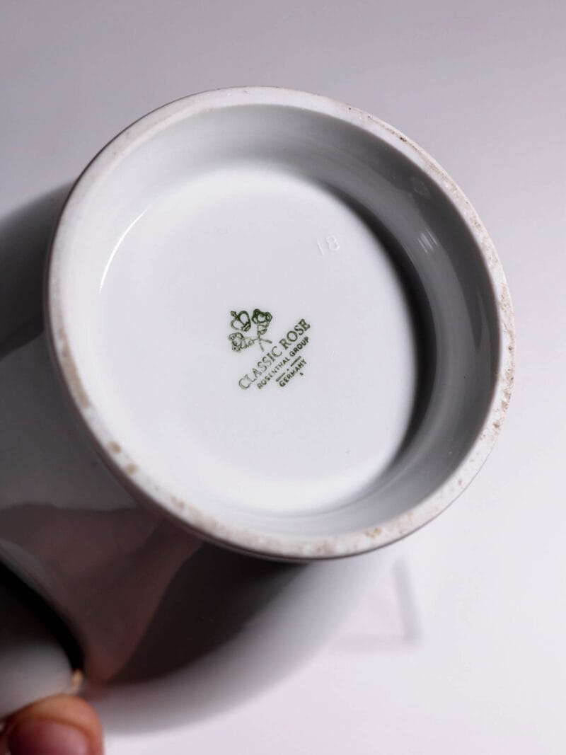 Imbryk kawowy Rosenthal Aida ornament lata 70te