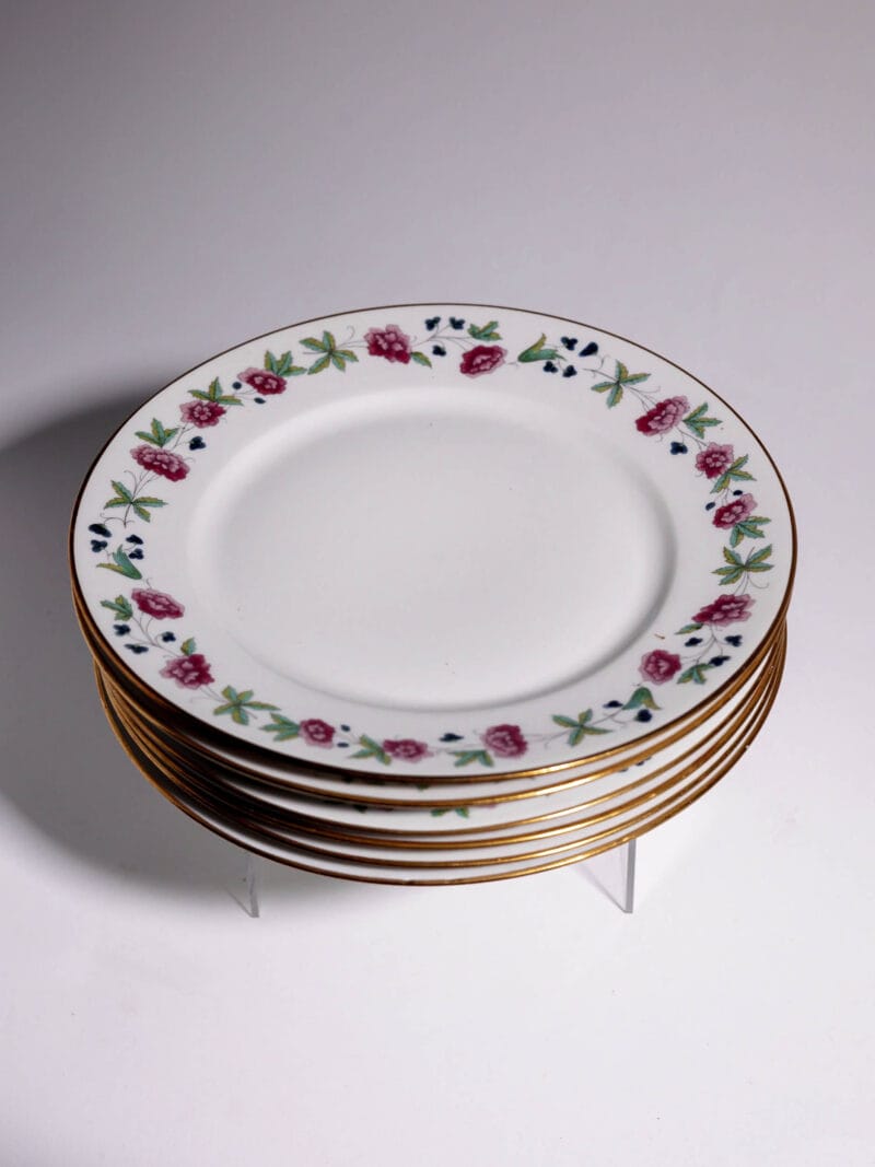 Secesyjne talerze śniadaniowe Limoges 1891-1932