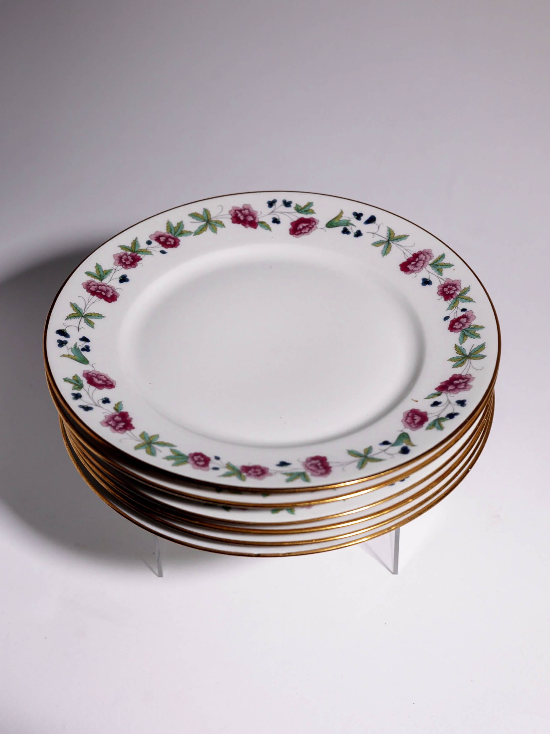 Secesyjne talerze śniadaniowe Limoges 1891-1932