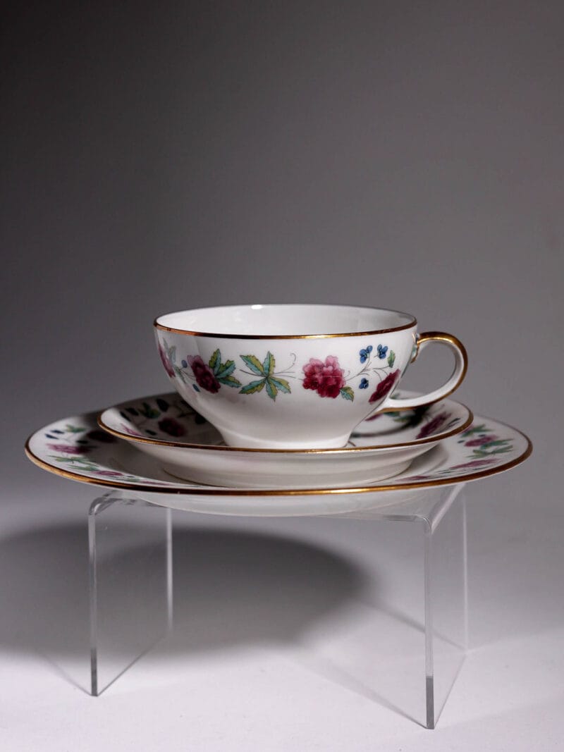 Secesyjne trio do herbaty Limoges 1891-1932