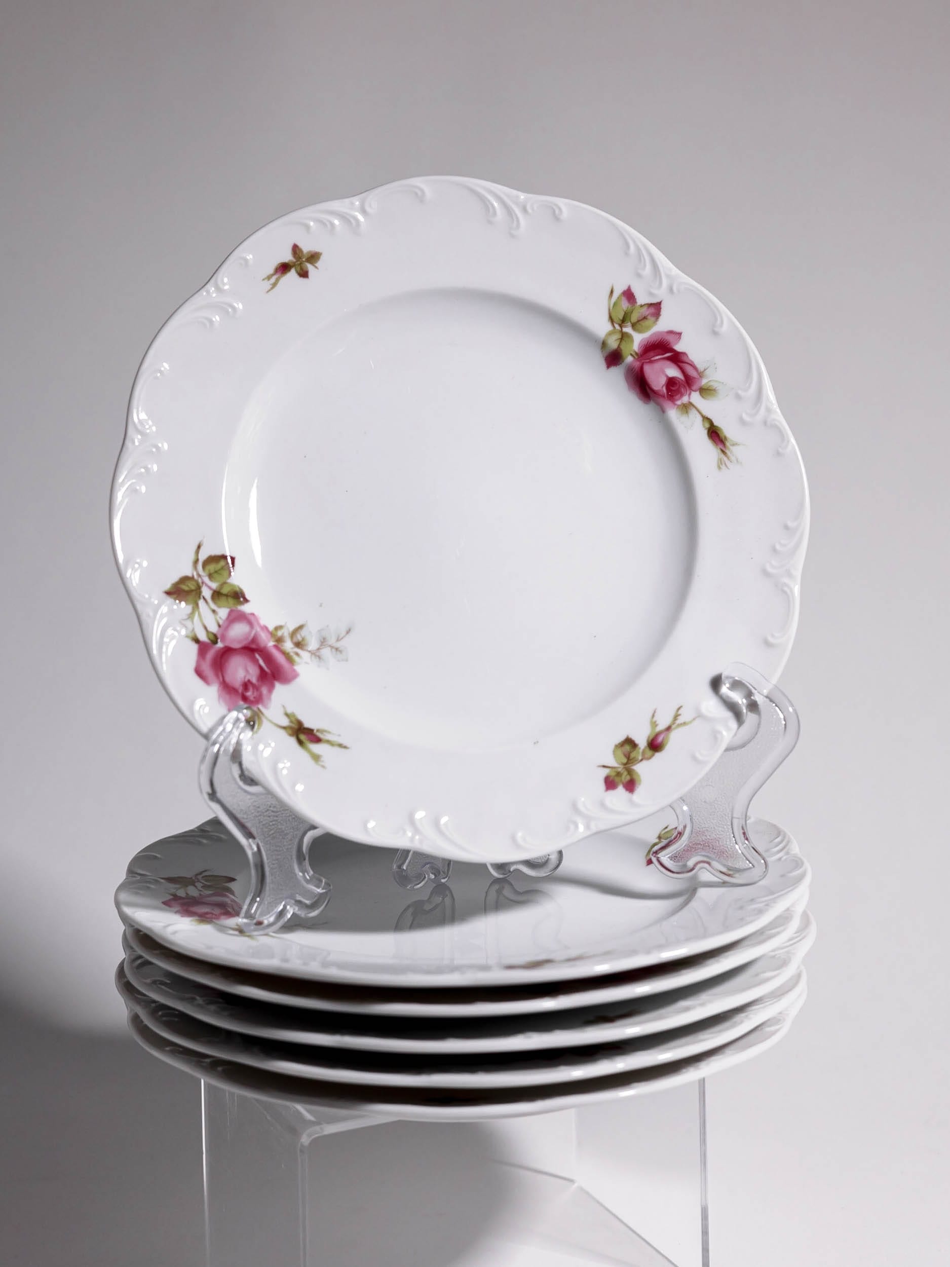 Talerze deserowe Rosenthal Monbijou Victoria lata 70te