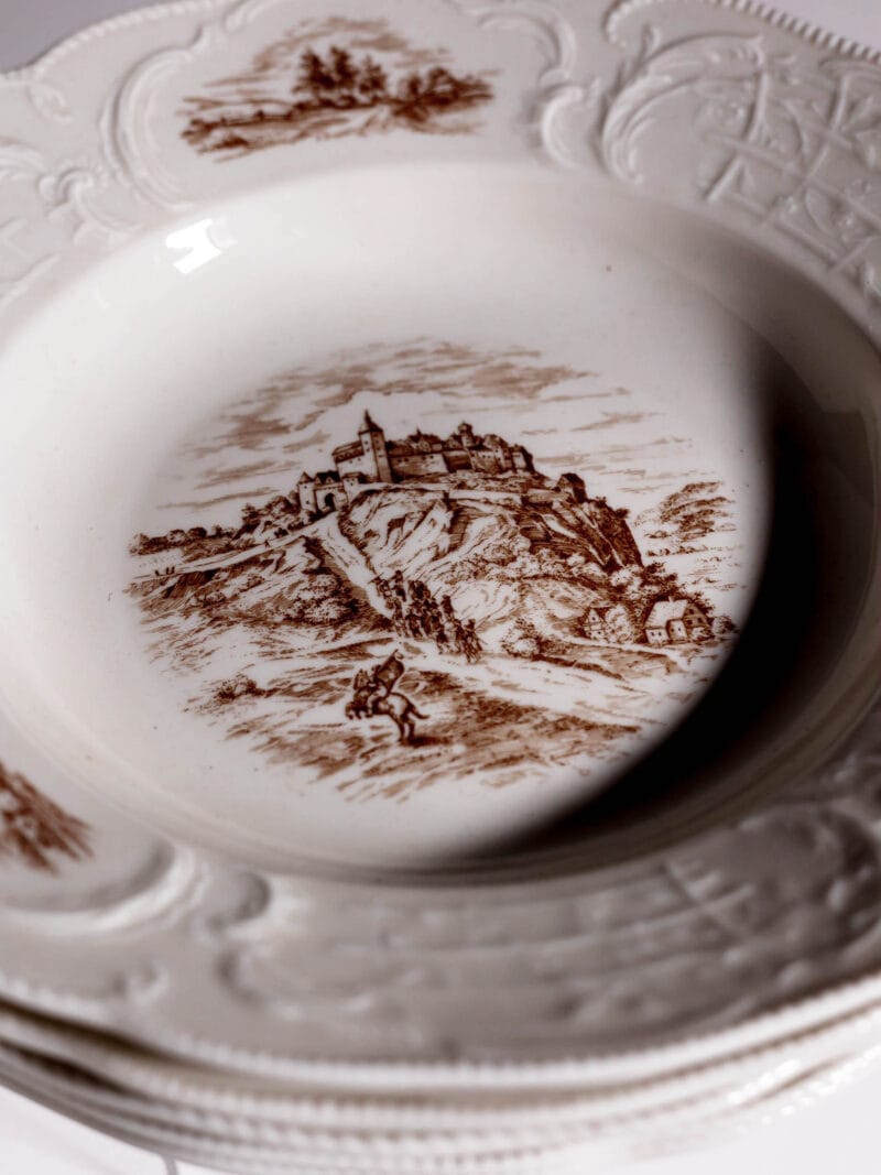 Talerze głębokie Rosenthal Sanssouci Ecru lata 70te