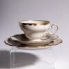 trio-kawowe-rosenthal-pompadour-ecru-20260608-0011 Trio kawowe Rosenthal Pompadour Ecru Gold lata 40te