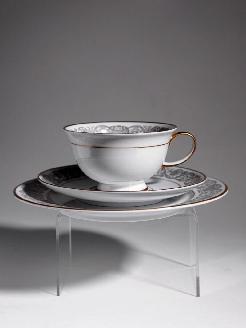 Trio kawowe Rosenthal Aida ornament lata 70te