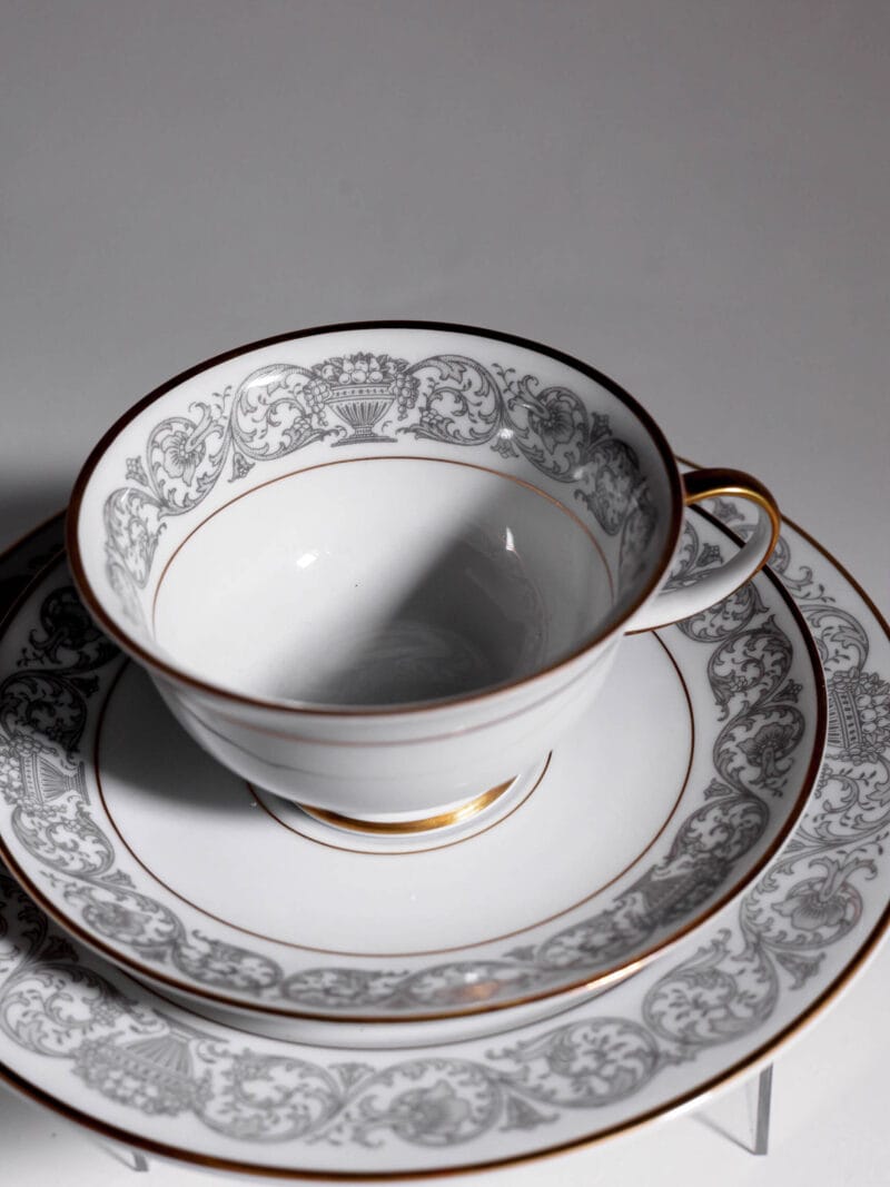 Trio kawowe Rosenthal Aida ornament lata 70te