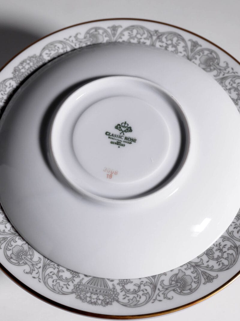 Trio kawowe Rosenthal Aida ornament lata 70te