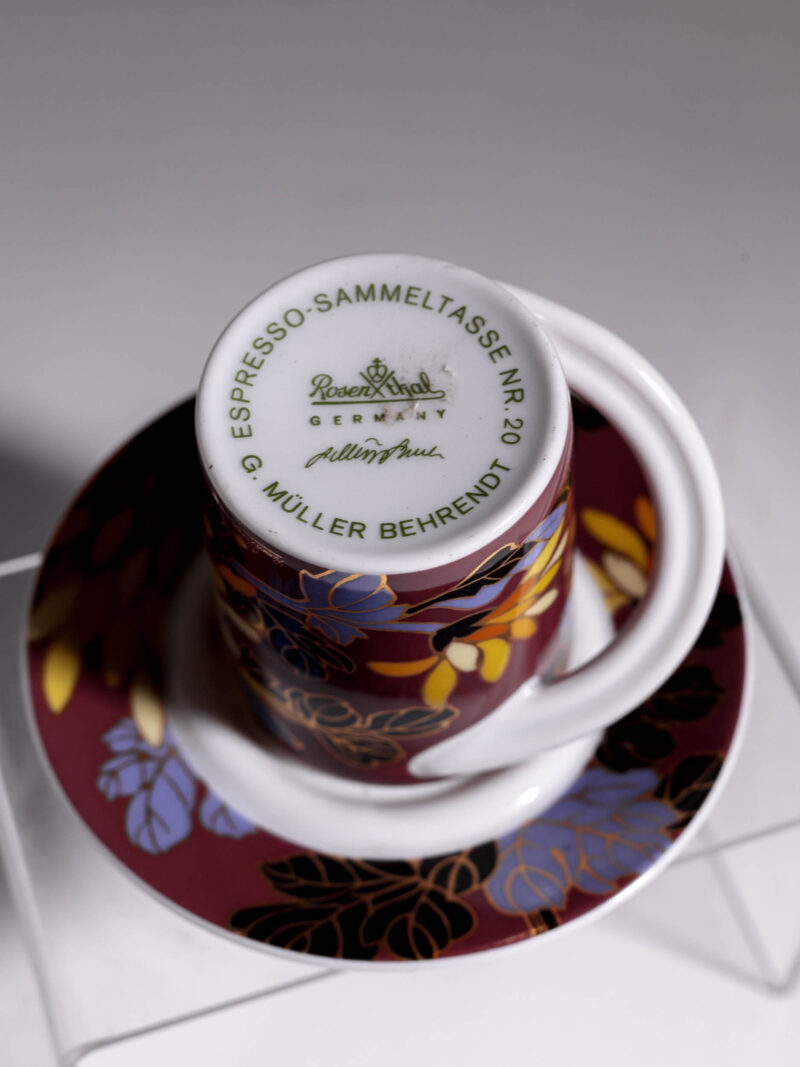 duo-esoresso-rosenthal-cupola-nr20-20261005-8710 Duo do espresso Rosenthal Cupola nr 20 G. Muller Behrendt lata 80te