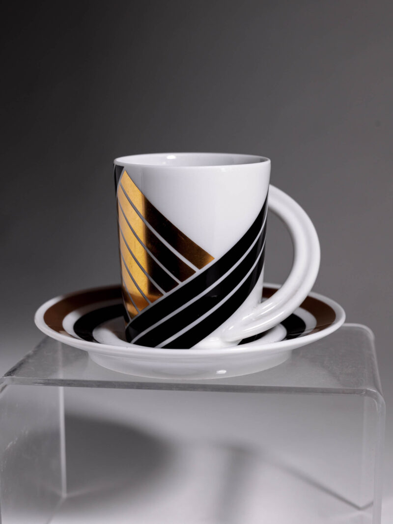 duo-esoresso-rosenthal-cupola-nr5-20261005-8699 Duo do espresso Rosenthal Cupola nr 5 U.u.K. Scheid lata 80te
