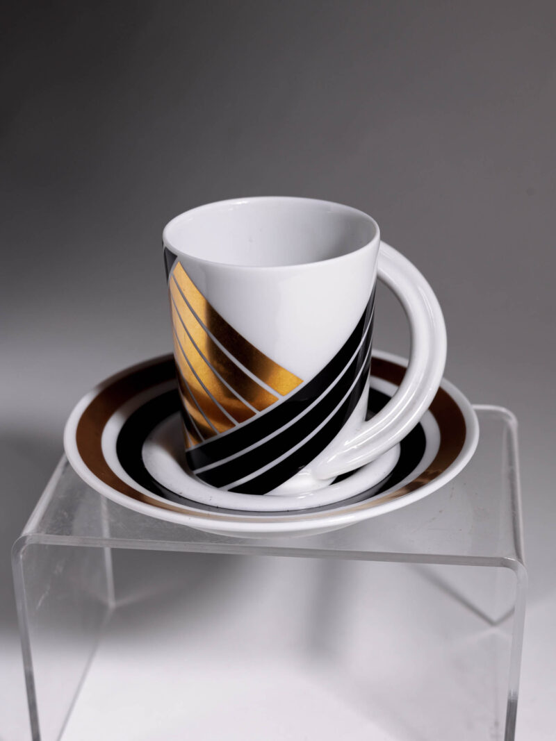 duo-esoresso-rosenthal-cupola-nr5-20261005-8700 Duo do espresso Rosenthal Cupola nr 5 U.u.K. Scheid lata 80te