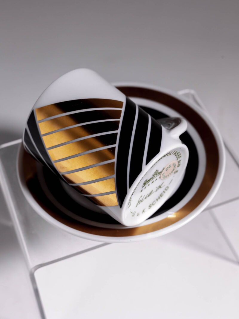 duo-esoresso-rosenthal-cupola-nr5-20261005-8702 Duo do espresso Rosenthal Cupola nr 5 U.u.K. Scheid lata 80te