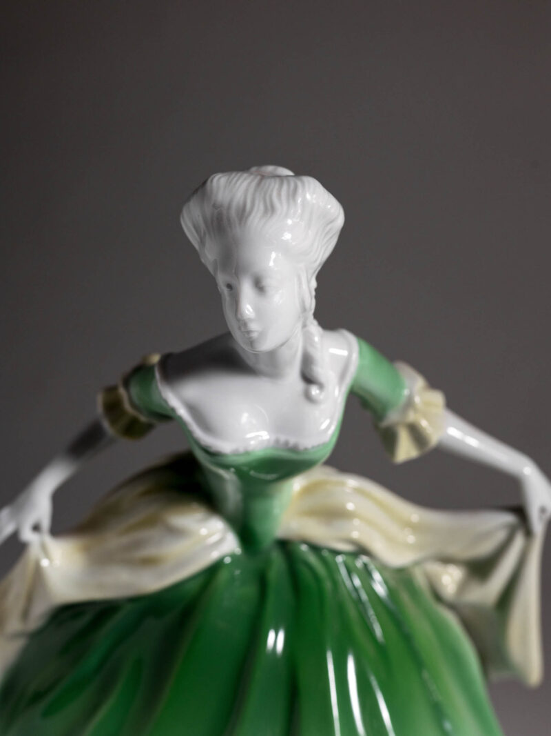 figurka-baletnicy-zielona-rosenthal-20261005-8368 Figurka tancerki Rosenthal Empire Dancer ata 80te