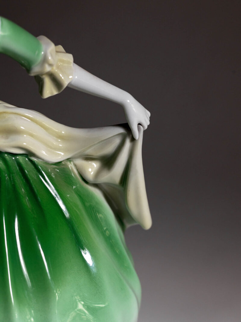 figurka-baletnicy-zielona-rosenthal-20261005-8369 Figurka tancerki Rosenthal Empire Dancer ata 80te