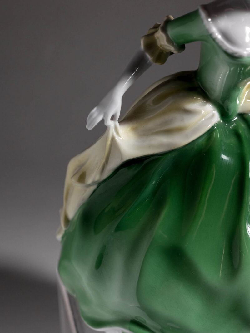 figurka-baletnicy-zielona-rosenthal-20261005-8370 Figurka tancerki Rosenthal Empire Dancer ata 80te