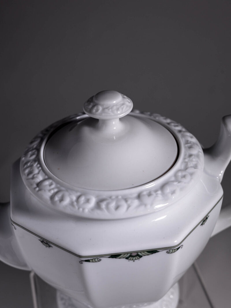imbryk-herbaciany-rosenthal-maria-zielona-girlanda-20261005-8286 Imbryk herbaciany Rosenthal Maria zielona girlanda lata 70te
