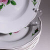 talerze-deserowe-meossen-roza-20261005-8486 6x Talerze deserowe Meissen z wzorem w różę 1934 rok