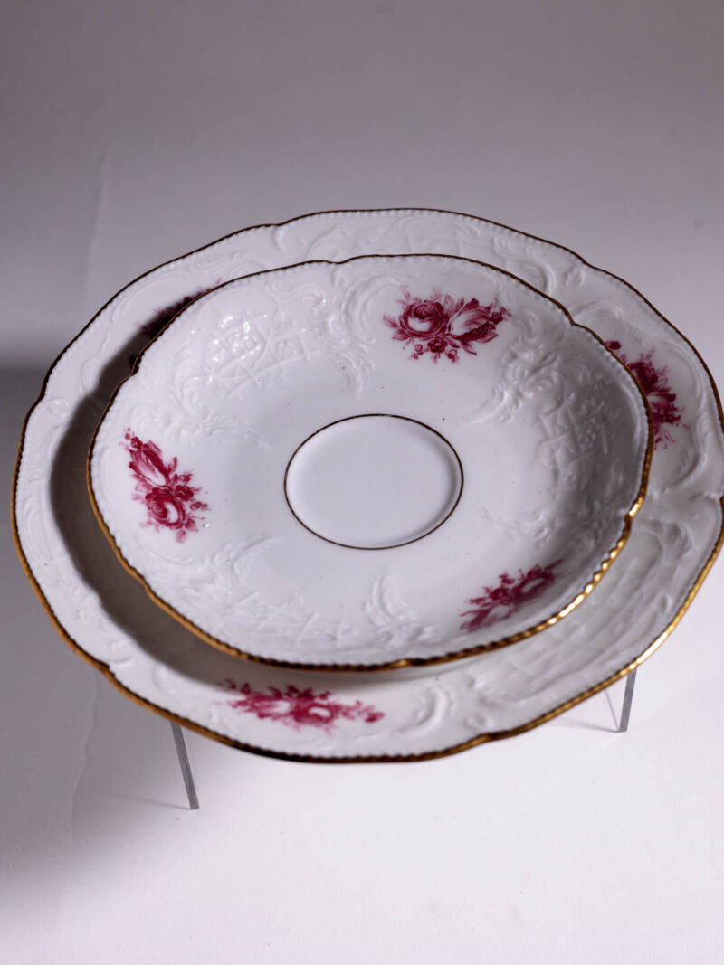 trio-kawowe-150ml-rosenthal-sanssouci-pink-rose-20261005-8474 Trio kawowe Rosenthal Sanssouci Pink Rose lata 60te